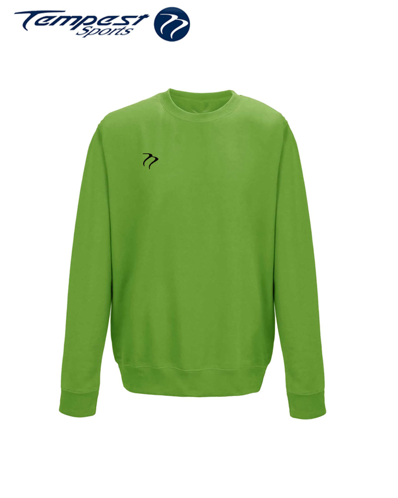 lime green sweatshirt