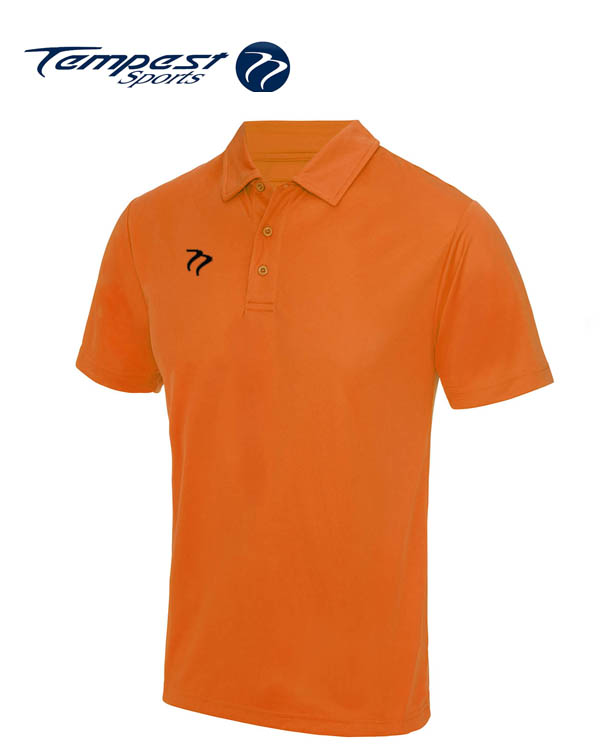 Devon Hockey Umpire Shirt Orange - KJ Sports bespoke teamwear